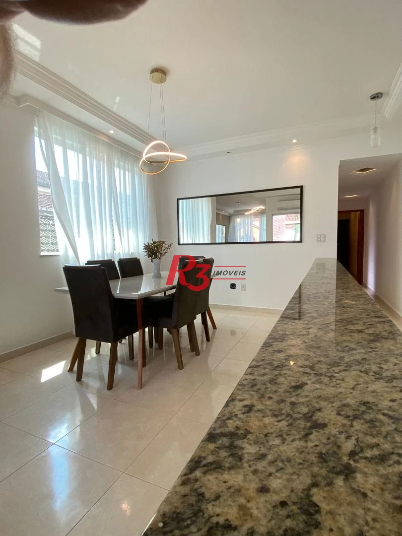 Casa com 3 dormitórios à venda, 156 m² por R$ 848.000,00 - Campo Grande - Santos/SP