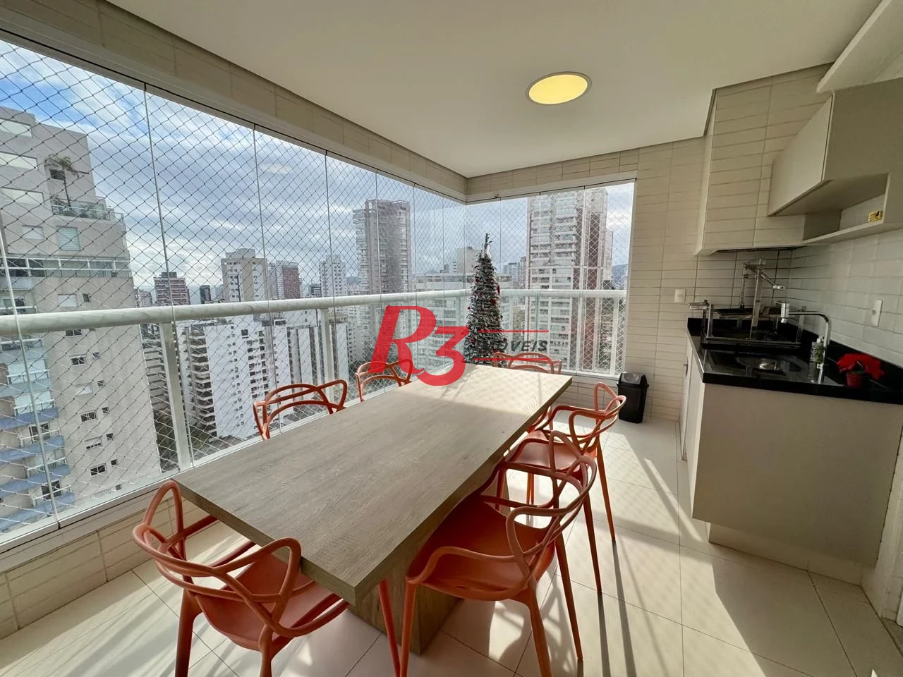 Apartamento com 3 dormitórios à venda, 127 m² por R$ 1.950.000,00 - Boqueirão - Santos/SP