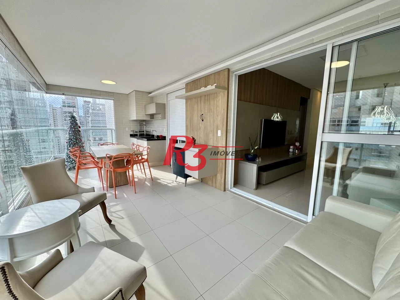 Apartamento com 3 dormitórios à venda, 127 m² por R$ 1.950.000,00 - Boqueirão - Santos/SP
