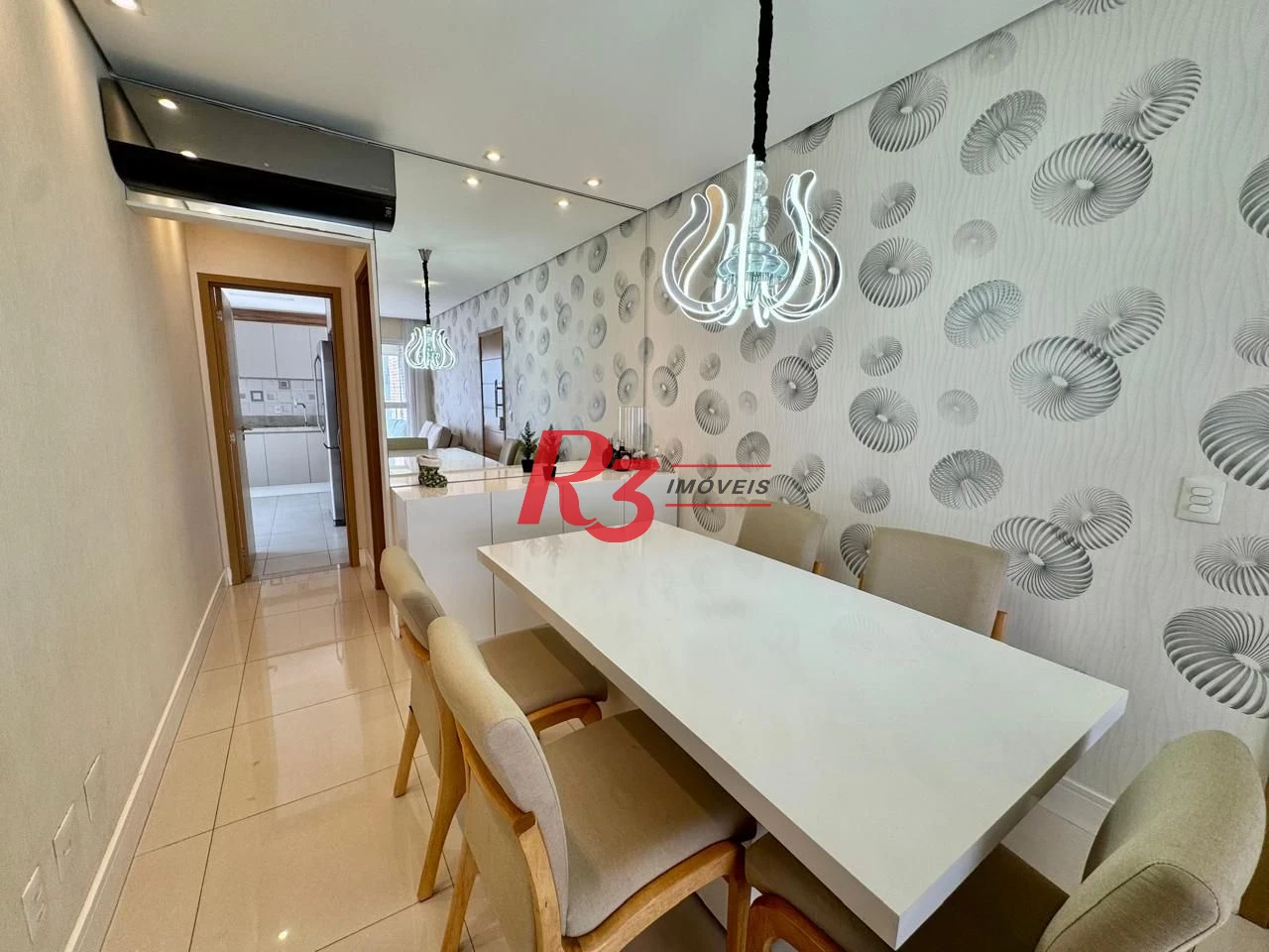 Apartamento com 3 dormitórios à venda, 127 m² por R$ 1.950.000,00 - Boqueirão - Santos/SP