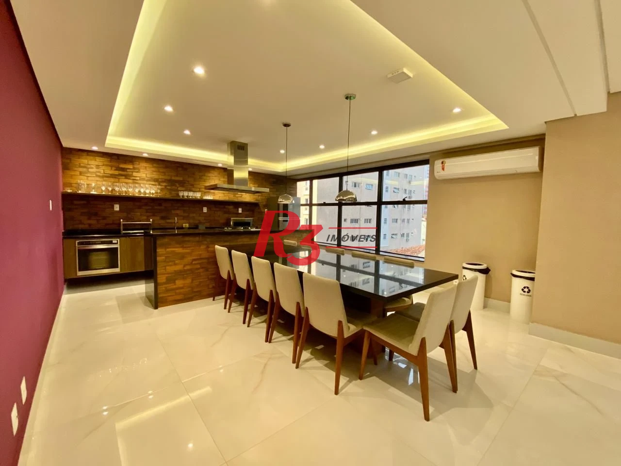 Apartamento com 3 dormitórios à venda, 127 m² por R$ 1.950.000,00 - Boqueirão - Santos/SP