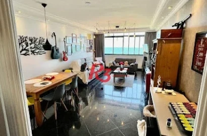 Apartamento com 3 dormitórios à venda, 144 m² por R$ 1.600.000,00 - Gonzaga - Santos/SP