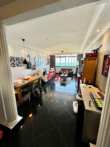 Apartamento com 3 dormitórios à venda, 144 m² por R$ 1.600.000,00 - Gonzaga - Santos/SP