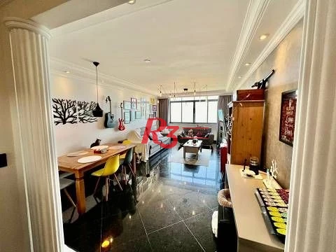 Apartamento com 3 dormitórios à venda, 144 m² por R$ 1.600.000,00 - Gonzaga - Santos/SP