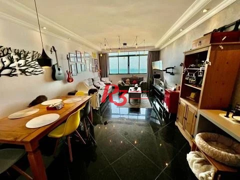 Apartamento com 3 dormitórios à venda, 144 m² por R$ 1.600.000,00 - Gonzaga - Santos/SP