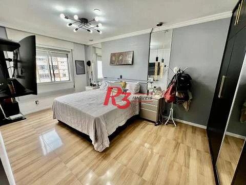 Apartamento com 3 dormitórios à venda, 144 m² por R$ 1.600.000,00 - Gonzaga - Santos/SP