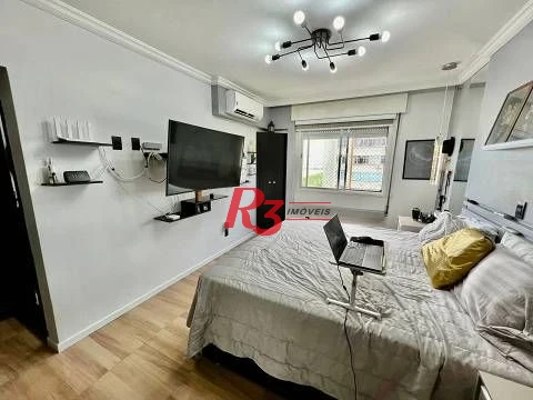 Apartamento com 3 dormitórios à venda, 144 m² por R$ 1.600.000,00 - Gonzaga - Santos/SP