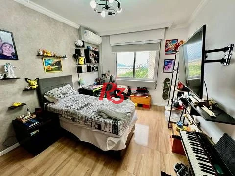 Apartamento com 3 dormitórios à venda, 144 m² por R$ 1.600.000,00 - Gonzaga - Santos/SP
