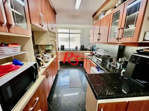 Apartamento com 3 dormitórios à venda, 144 m² por R$ 1.600.000,00 - Gonzaga - Santos/SP
