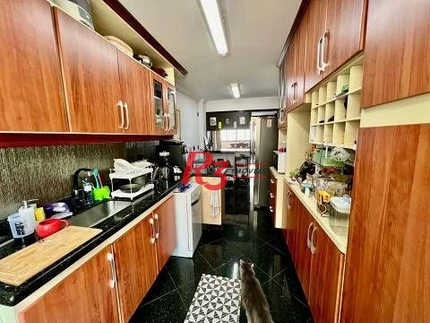 Apartamento com 3 dormitórios à venda, 144 m² por R$ 1.600.000,00 - Gonzaga - Santos/SP