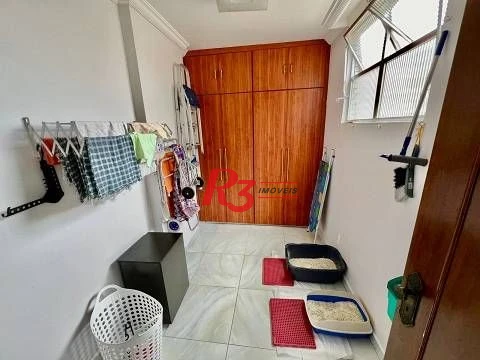 Apartamento com 3 dormitórios à venda, 144 m² por R$ 1.600.000,00 - Gonzaga - Santos/SP