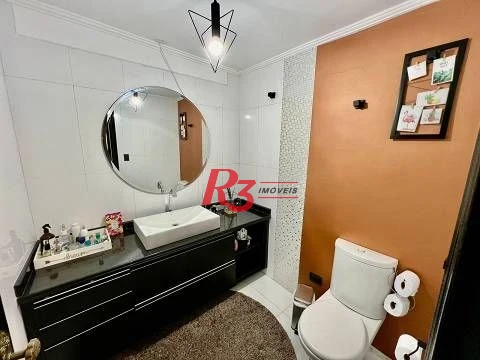Apartamento com 3 dormitórios à venda, 144 m² por R$ 1.600.000,00 - Gonzaga - Santos/SP