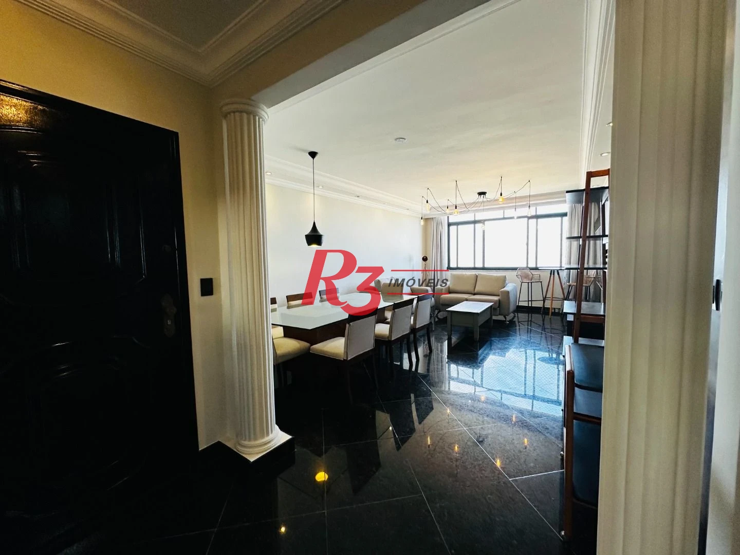 Apartamento com 3 dormitórios para alugar, 144 m² por R$ 9.500,02 - Gonzaga - Santos/SP