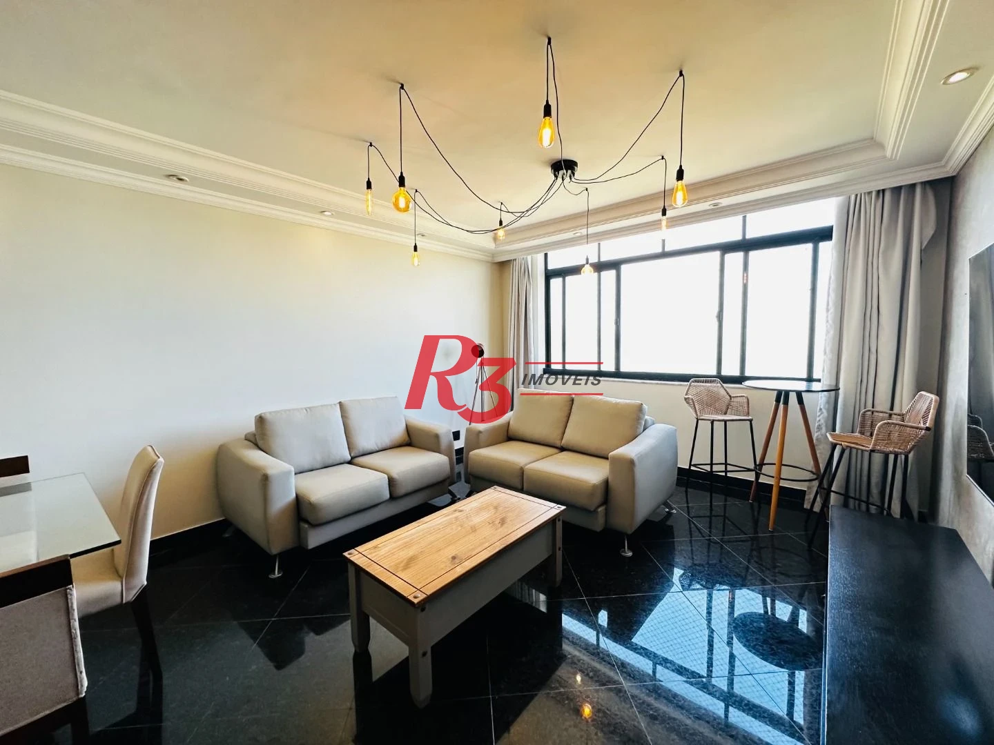 Apartamento com 3 dormitórios para alugar, 144 m² por R$ 9.500,02 - Gonzaga - Santos/SP