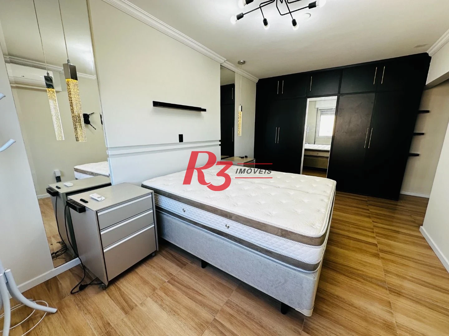 Apartamento com 3 dormitórios para alugar, 144 m² por R$ 9.500,02 - Gonzaga - Santos/SP