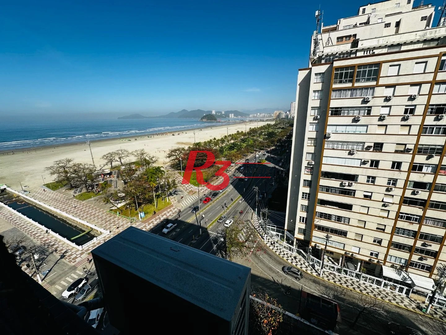 Apartamento com 3 dormitórios para alugar, 144 m² por R$ 9.500,02 - Gonzaga - Santos/SP