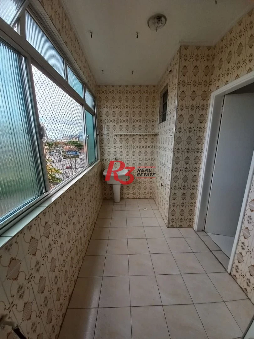 Apartamento com 2 dormitórios à venda, 84 m² por R$ 425.000,00 - Encruzilhada - Santos/SP