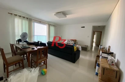 Apartamento com 2 dormitórios à venda, 121 m² por R$ 1.070.000,00 - José Menino - Santos/SP