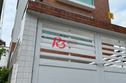 Village com 3 dormitórios à venda, 160 m² - Boqueirão - Santos/SP