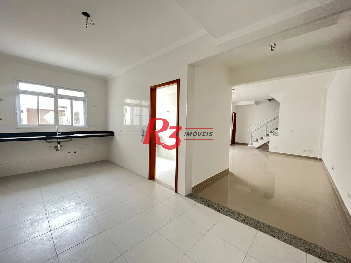 Village com 3 dormitórios à venda, 160 m² - Boqueirão - Santos/SP