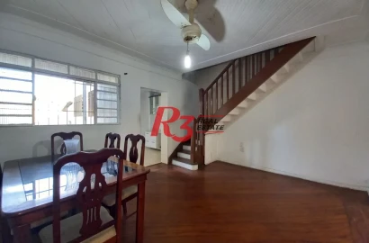 Casa com 2 dormitórios à venda, 120 m² por R$ 450.000,00 - Vila Matias - Santos/SP