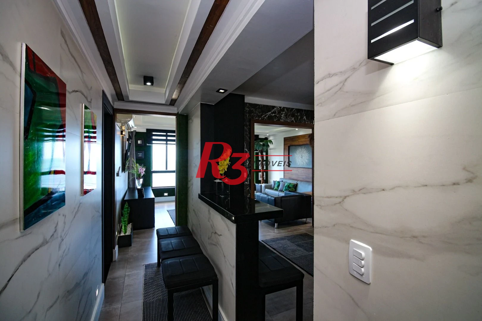 Apartamento com 3 dormitórios, 148 m² - venda por R$ 2.200.000,00 ou aluguel por R$ 20.000,00/mês - Pompéia - Santos/SP