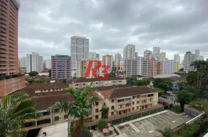 Apartamento com 1 dormitório com Lazer, 47 m² por R$ 660.000 - Boqueirão - Santos/SP