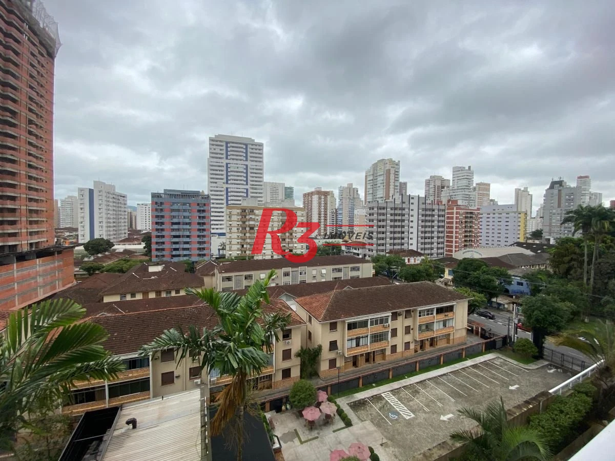 Apartamento com 1 dormitório com Lazer, 47 m² por R$ 660.000 - Boqueirão - Santos/SP