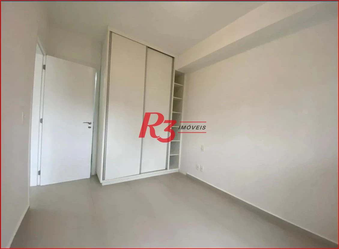 Apartamento com 1 dormitório com Lazer, 47 m² por R$ 660.000 - Boqueirão - Santos/SP