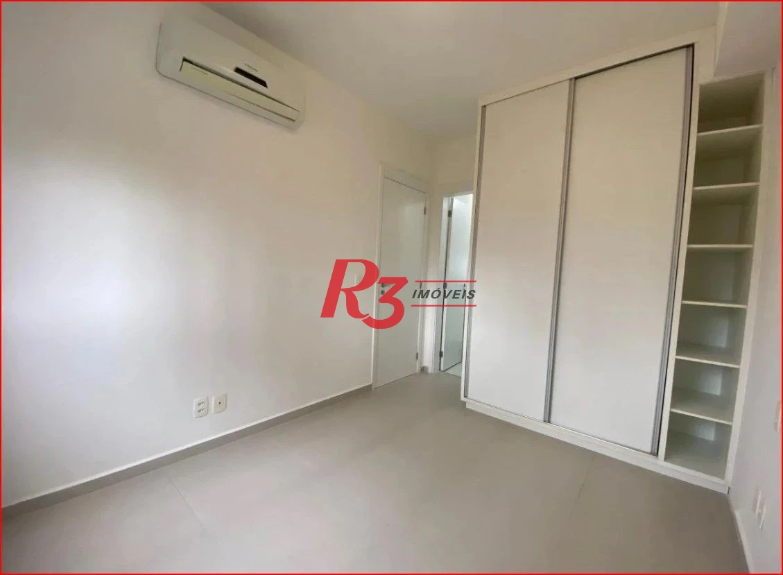 Apartamento com 1 dormitório com Lazer, 47 m² por R$ 660.000 - Boqueirão - Santos/SP