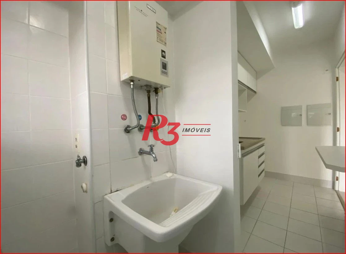 Apartamento com 1 dormitório com Lazer, 47 m² por R$ 660.000 - Boqueirão - Santos/SP