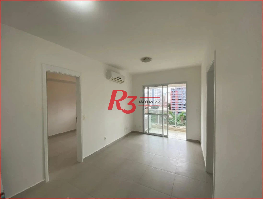 Apartamento com 1 dormitório com Lazer, 47 m² por R$ 660.000 - Boqueirão - Santos/SP