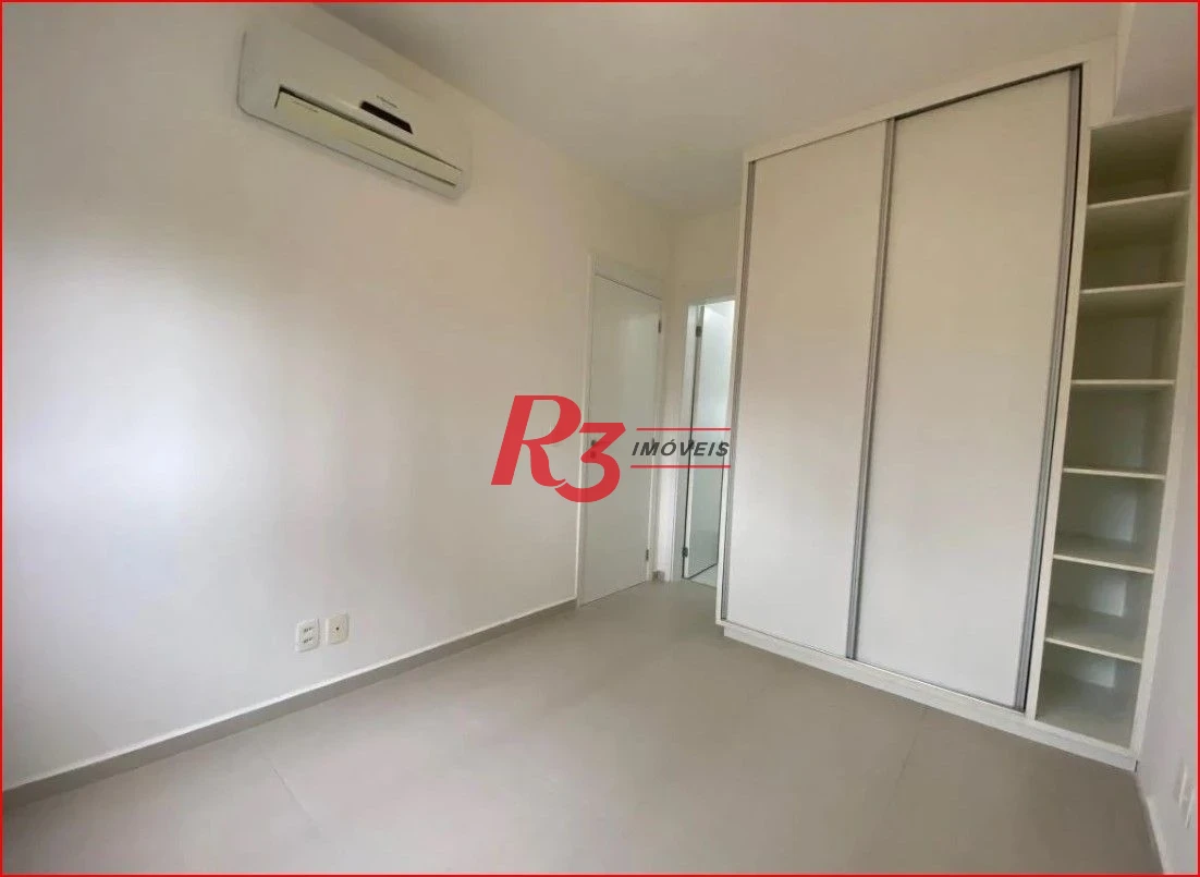 Apartamento com 1 dormitório com Lazer, 47 m² por R$ 660.000 - Boqueirão - Santos/SP