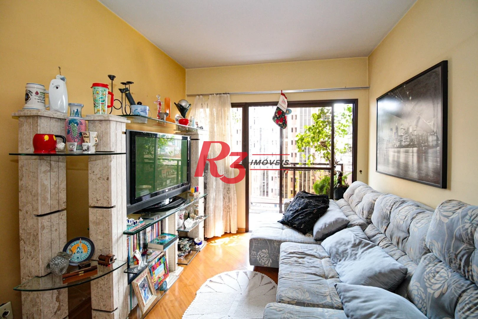 Apartamento para alugar, 55 m² por R$ 3.000,00/mês - Boqueirão - Santos/SP