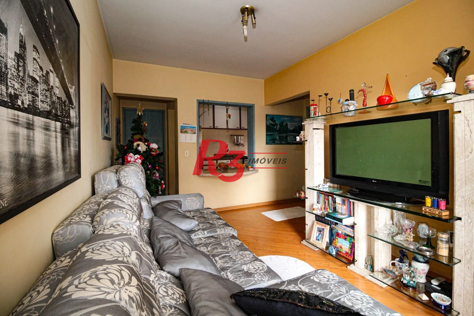 Apartamento para alugar, 55 m² por R$ 3.000,00/mês - Boqueirão - Santos/SP