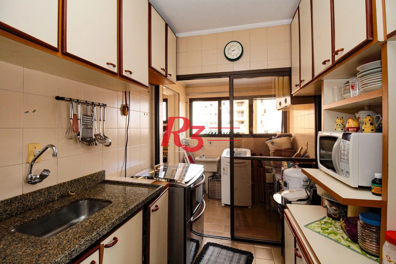 Apartamento para alugar, 55 m² por R$ 3.000,00/mês - Boqueirão - Santos/SP
