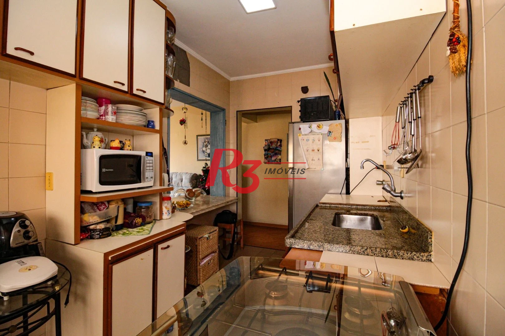 Apartamento para alugar, 55 m² por R$ 3.000,00/mês - Boqueirão - Santos/SP