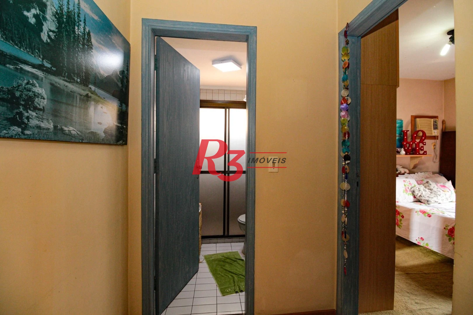 Apartamento para alugar, 55 m² por R$ 3.000,00/mês - Boqueirão - Santos/SP