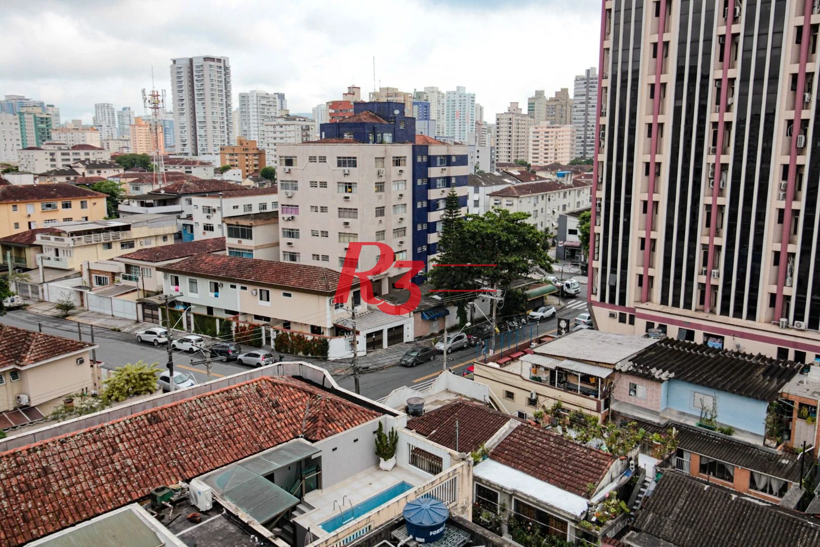 Apartamento para alugar, 55 m² por R$ 3.000,00/mês - Boqueirão - Santos/SP