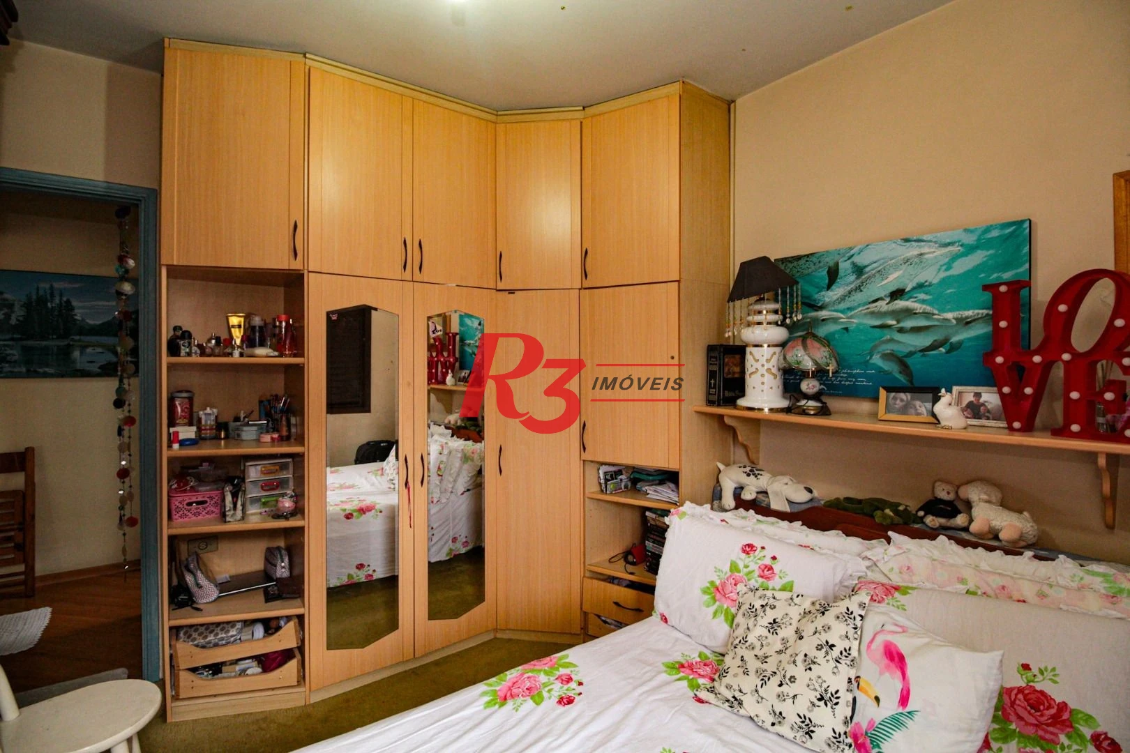 Apartamento para alugar, 55 m² por R$ 3.000,00/mês - Boqueirão - Santos/SP