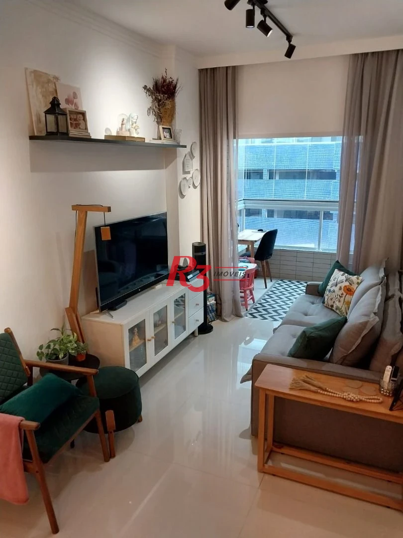 Apartamento à venda, 69 m² por R$ 625.000,00 - Itararé - São Vicente/SP