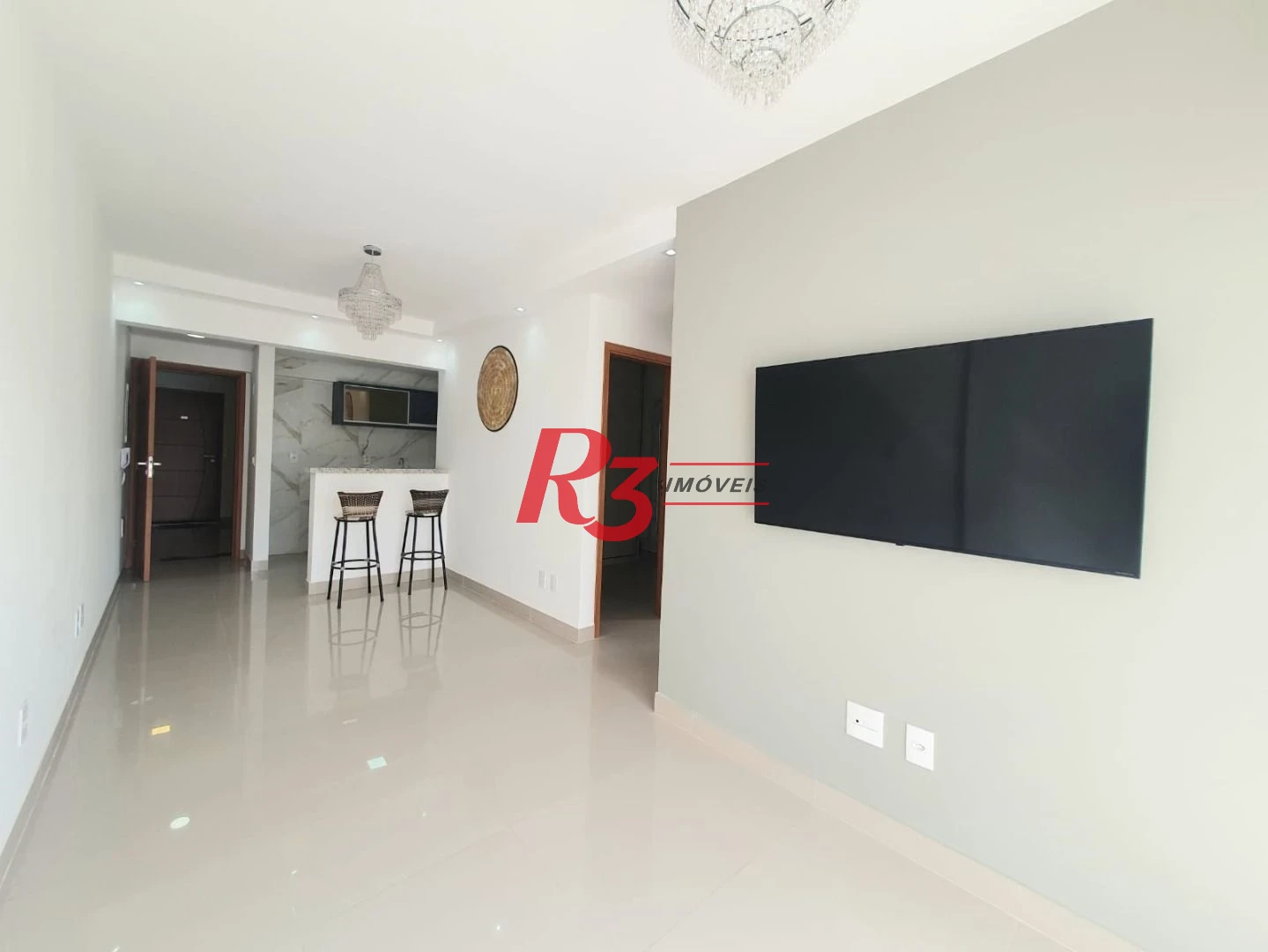 Apartamento Garden com 2 dormitórios,  m² - venda por R$ 750.000 ou aluguel por R$ 5.300/mês - Embaré - Santos/SP