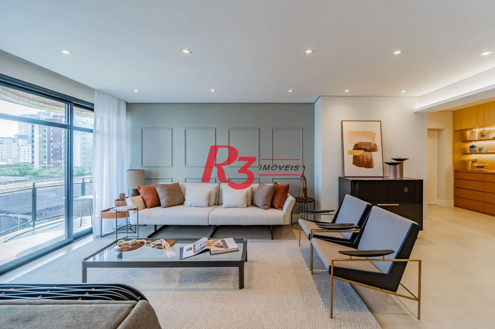 Apartamento à venda, 185 m² por R$ 1.850.000,00 - Gonzaga - Santos/SP