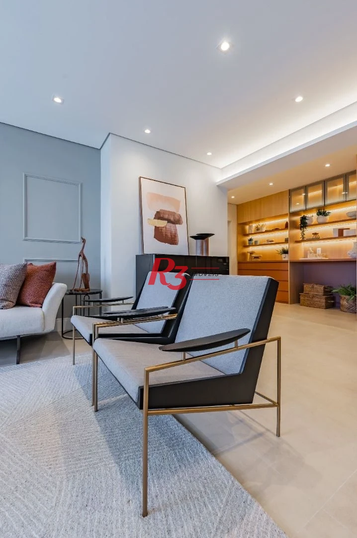 Apartamento à venda, 185 m² por R$ 1.850.000,00 - Gonzaga - Santos/SP