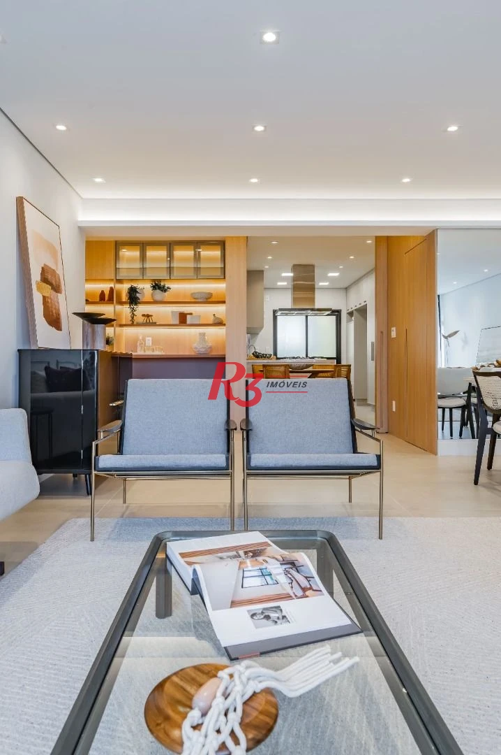 Apartamento à venda, 185 m² por R$ 1.850.000,00 - Gonzaga - Santos/SP