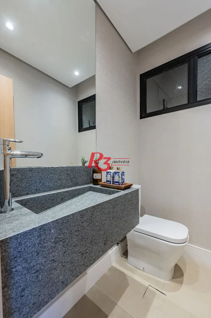 Apartamento à venda, 185 m² por R$ 1.850.000,00 - Gonzaga - Santos/SP