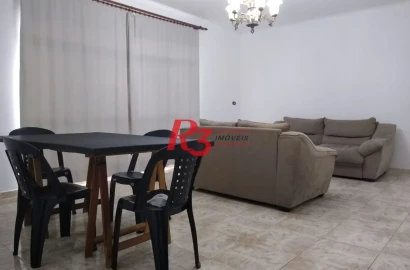 Apartamento com 2 dormitórios à venda, 105 m² por R$ 532.000,00 - Embaré - Santos/SP