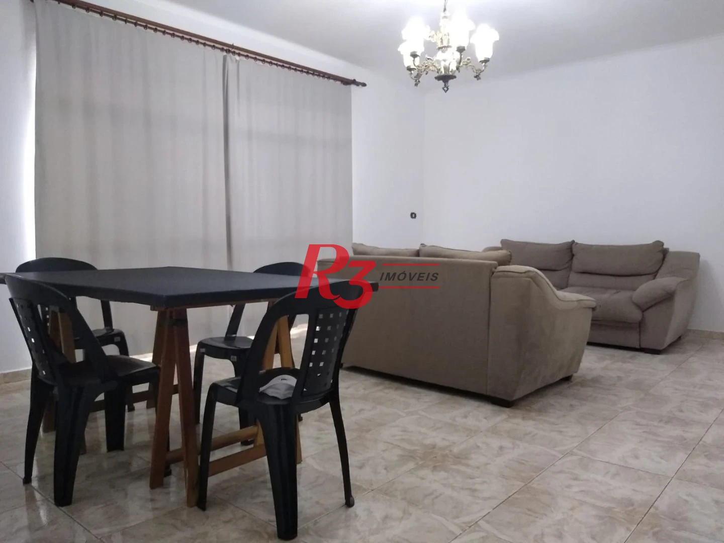 Apartamento com 2 dormitórios à venda, 105 m² por R$ 532.000,00 - Embaré - Santos/SP