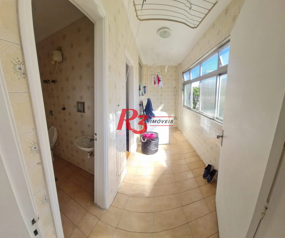 Apartamento com 2 dormitórios à venda, 105 m² por R$ 532.000,00 - Embaré - Santos/SP