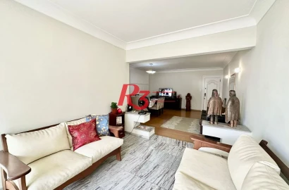 Apartamento com 2 dormitórios à venda, 188 m² por R$ 1.032.000,00 - José Menino - Santos/SP